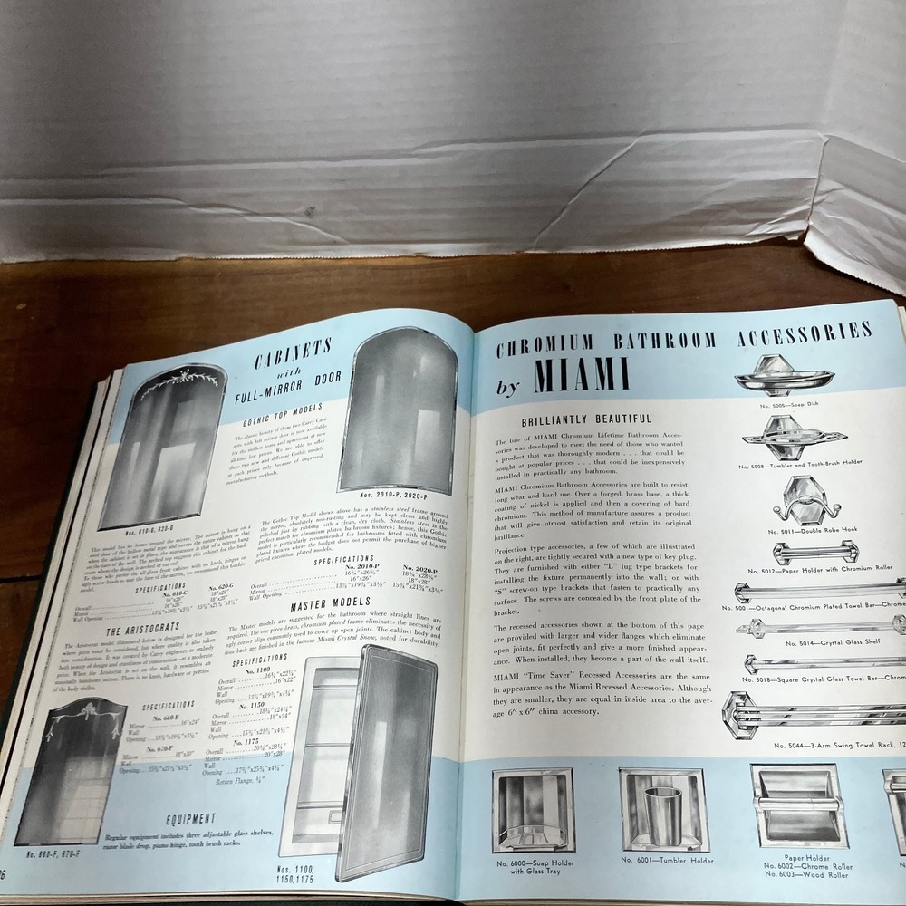 Home Owners' Catalogs 1936 F. W. Dodge Corp. Vintage Building Materials Guide - Picture 8 of 13